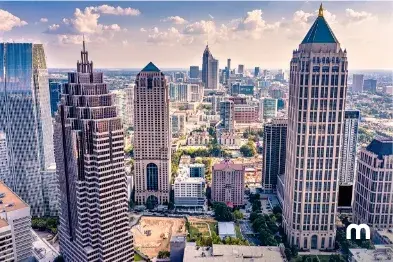 Como llegar al Centro de Atlanta desde el Aeropuerto