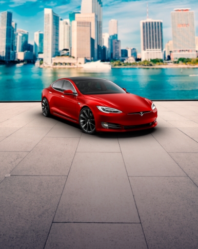 Rent an electric car at Las Vegas airport