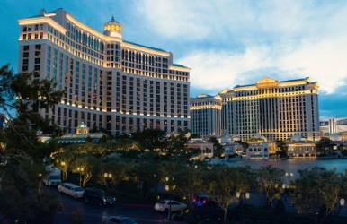 Car rental at the Bellagio, Las Vegas