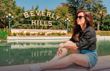 Aluguel de carros em Beverly Hills, Califórnia.
