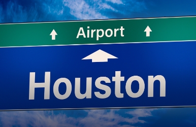 Alamo car rentals at Houston Airport