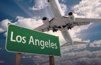 Aluguel de carros no aeroporto de Los Angeles