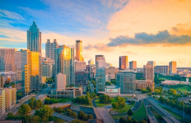 Rent a car in Downtown Atlanta