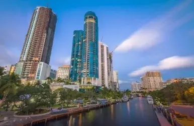 Budget car rental in Downtown Fort Lauderdale