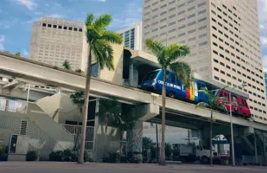 Budget Car rental in Downtown Miami