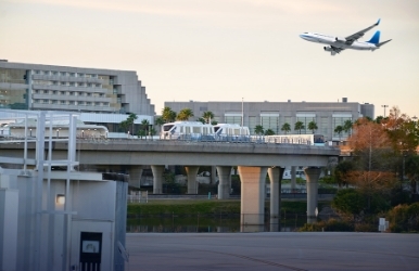 Aluguel de carros da Budget no aeroporto de Orlando