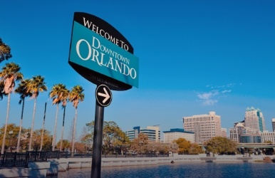 Aluguel de carros da Budget em Orlando Downtown