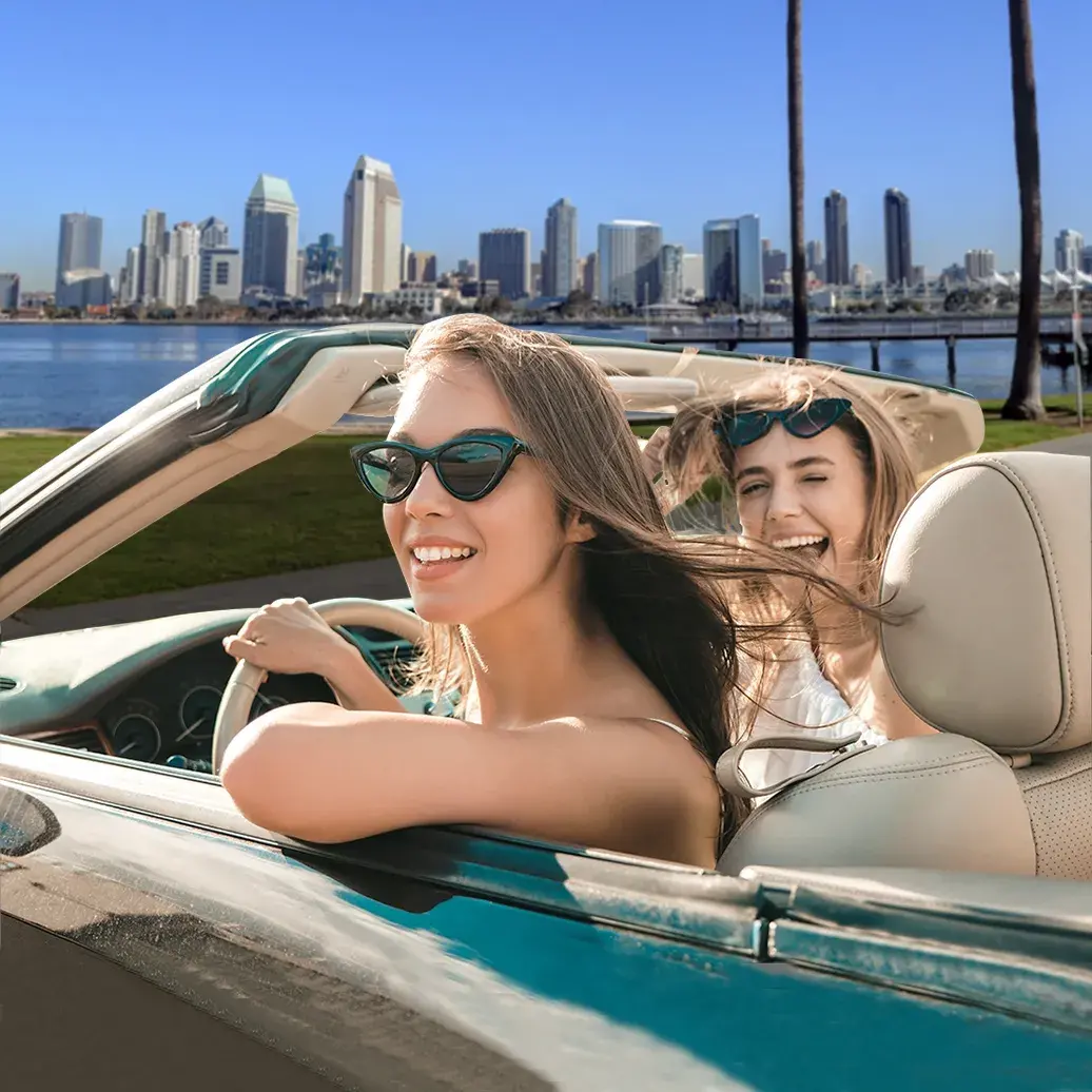 Budget car rental in San Diego, CA