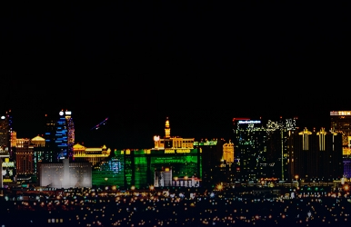 Convertibles for rent at the MGM Grand Hotel in Las Vegas