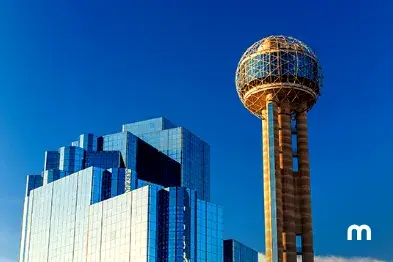 Enjoy Dallas architecture in your rental car Explore Dallas tourist attractions in your rental car