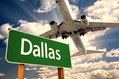 Aluguel de um carro no Aeroporto Dallas Fort Worth