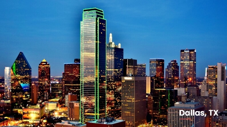 Renta de carros en Dallas para recorrer la ciudad