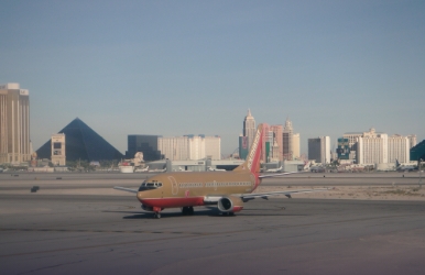 Dollar car rentals at Harry Reid International Airport in Las Vegas