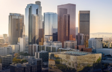 Affordable car rentals in Downtown Los Angeles, California