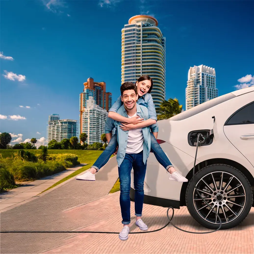 Electric car rentals in Miami
