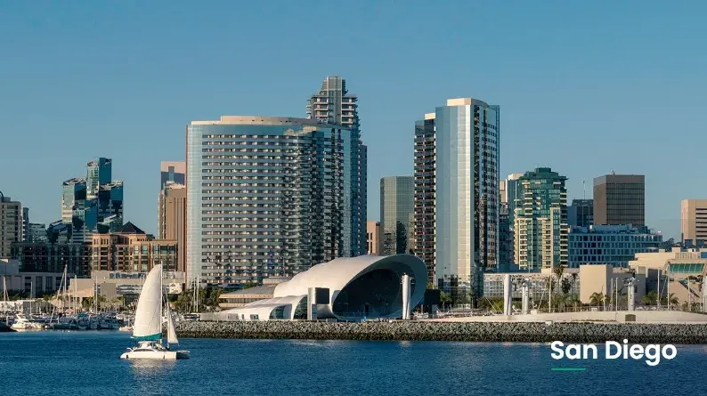 How many Enterprise locations are there in San Diego?