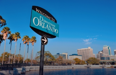 Alquiler de carros Enterprise en el Downtown de Orlando, Fl.
