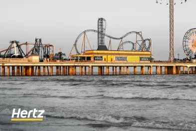 Localização das locadoras de veículos da Hertz em Houston