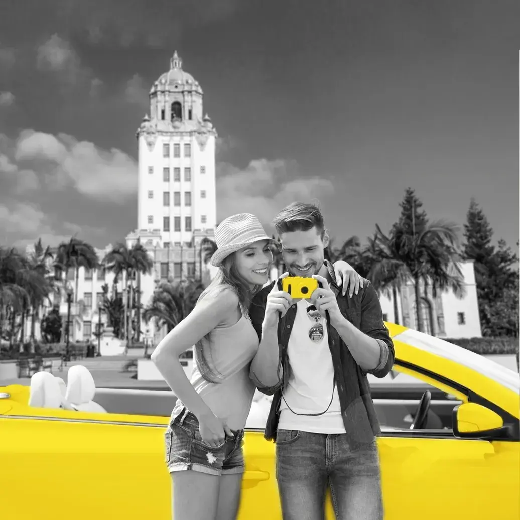 Rent an economy car with Hertz in Los Angeles, California