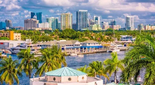 Aluguel de carros em Downtown de Fort Lauderdale
