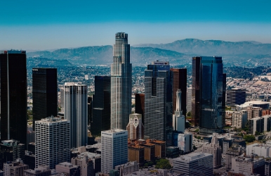 Rent a luxury car in Downtown Los Angeles