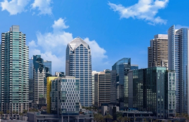 High-end car rentals in downtown San Diego