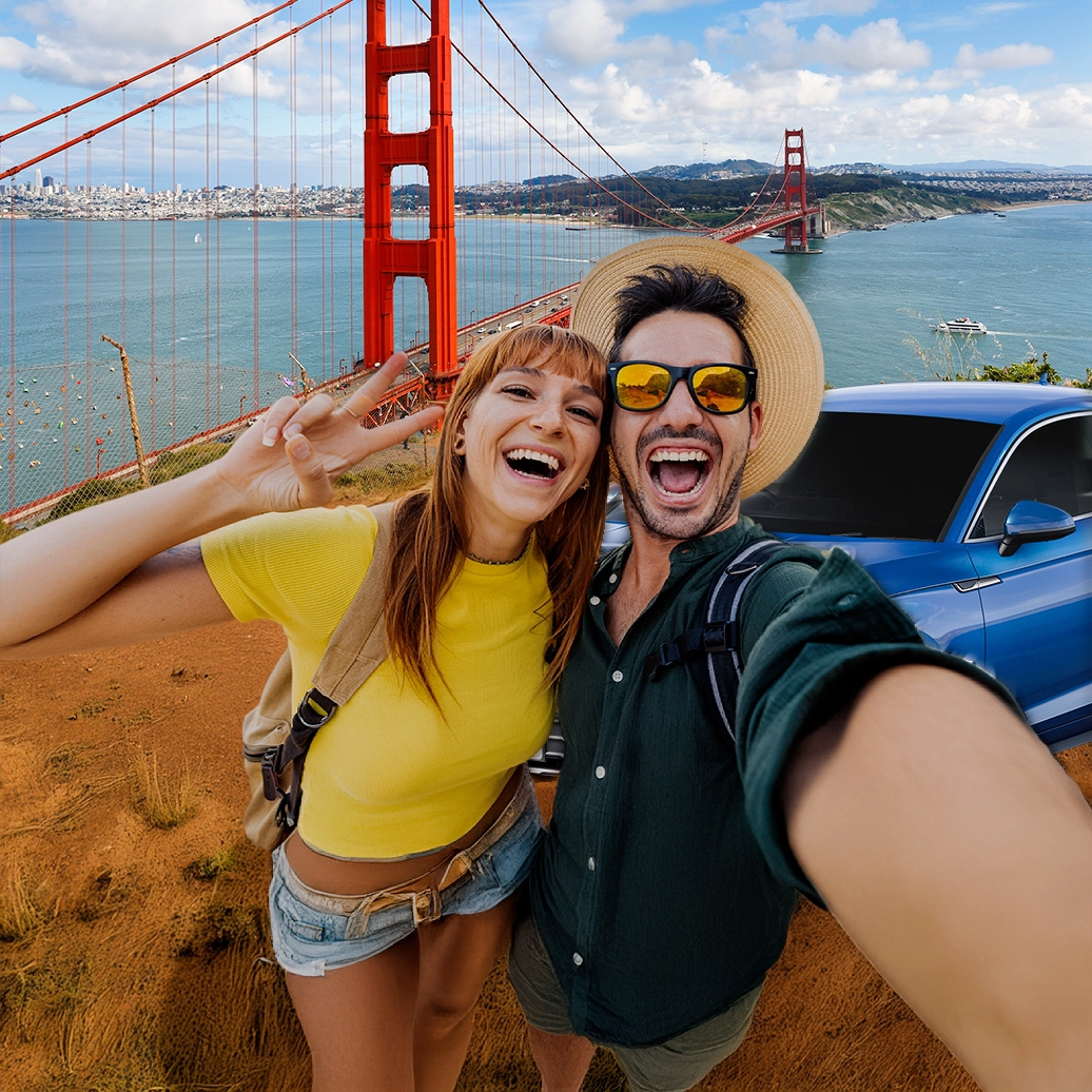 Luxury car rentals in San Francisco