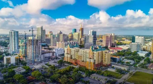 Rent a car in Downtown Fort Lauderdale, Florida