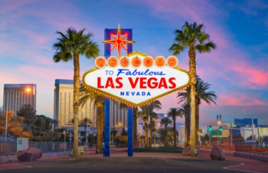 Vans and minivans for rent on the Las Vegas Strip